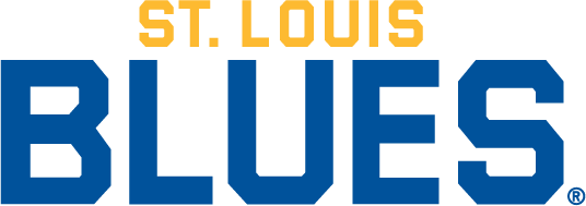 St Louis Blues Logo Word Stacked@4x